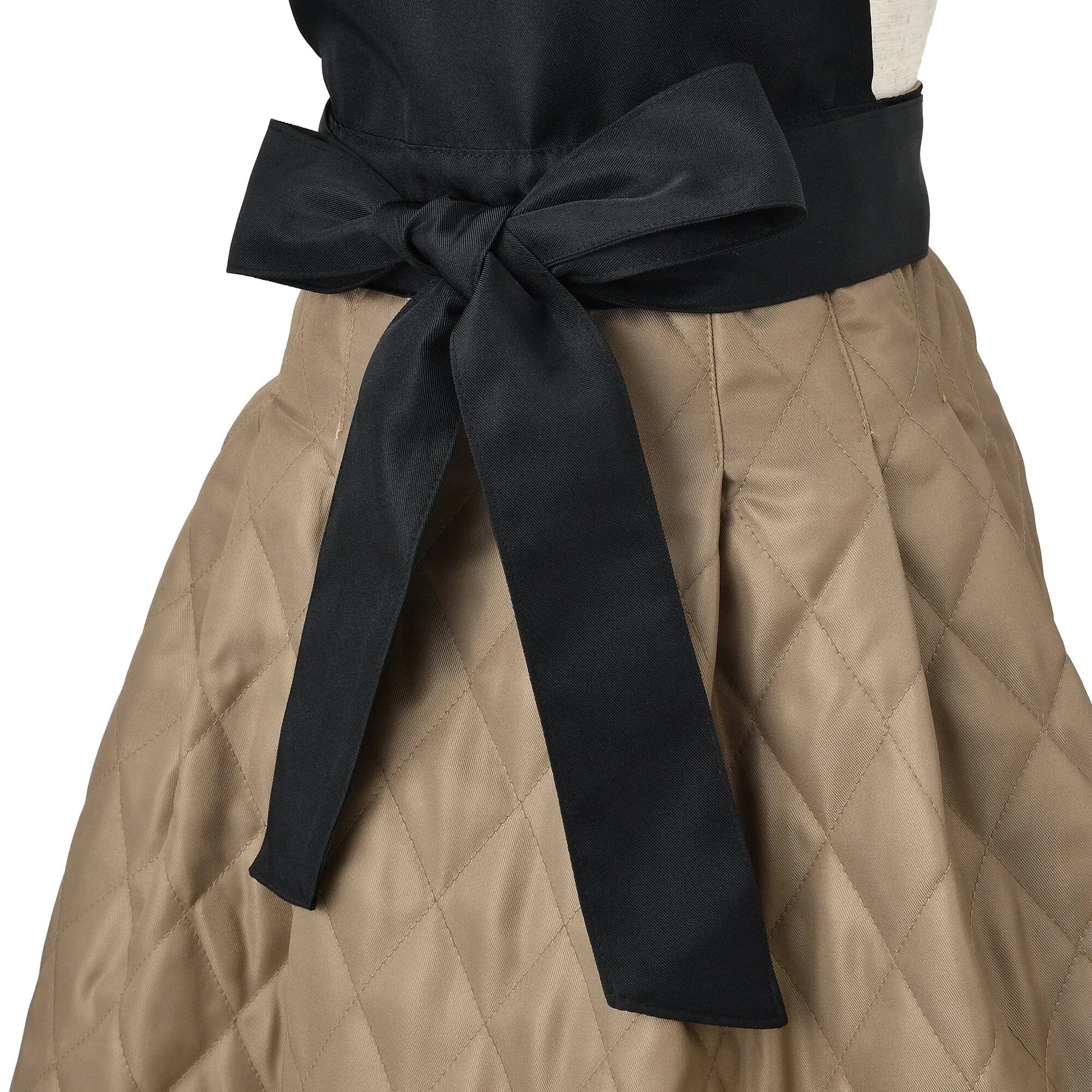 Quilt Full Apron Khaki