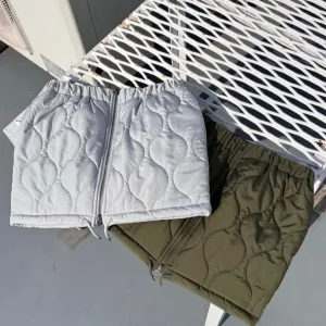 quilted skirt