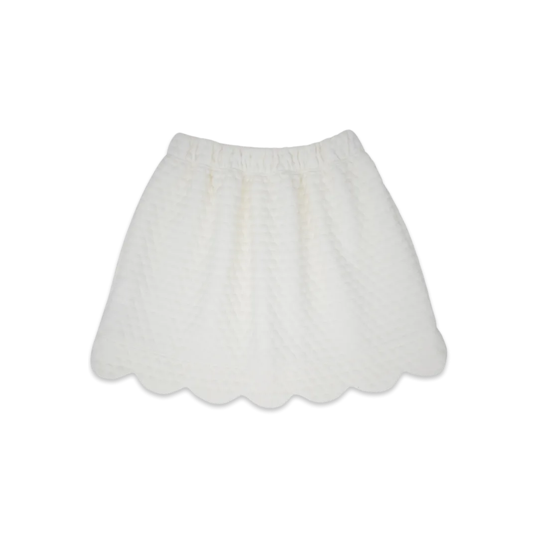 Quilted Susie Scallop Skirt