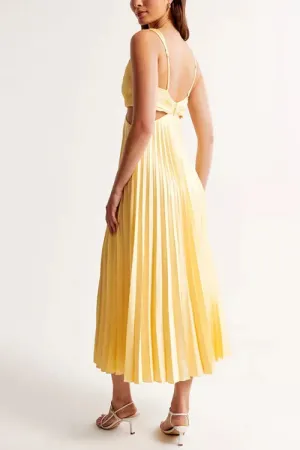 Ramona™ Pleated Backless Dress