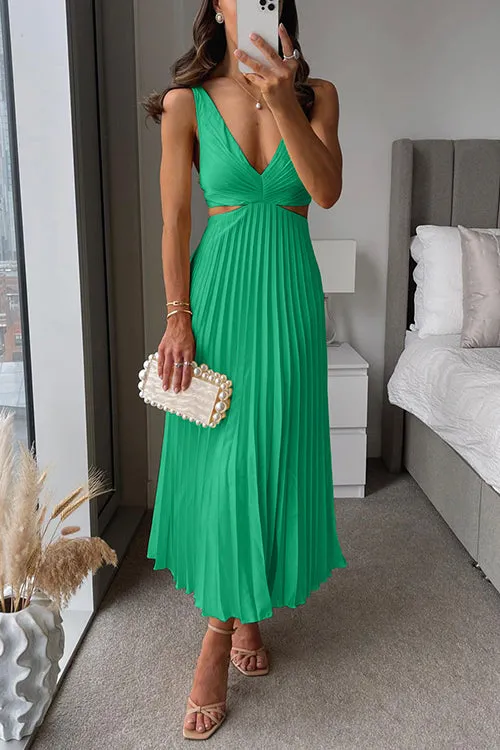 Ramona™ Pleated Backless Dress
