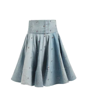 Recycled Denim Skirt