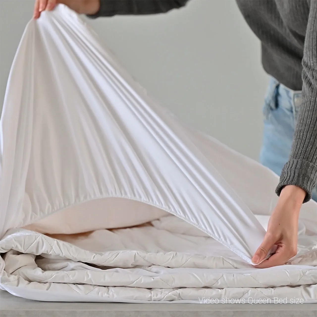 Robinsons Mattress Protector Cooling Anti-Bacterial Cotton Hotel Collection