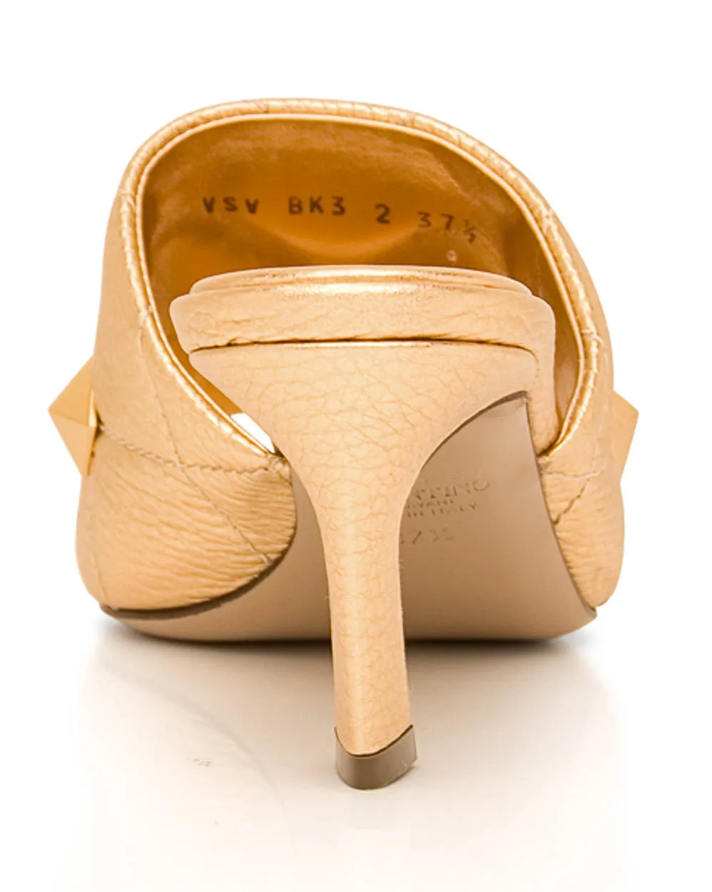 Roman Stud Slide Sandal in Antique Brass