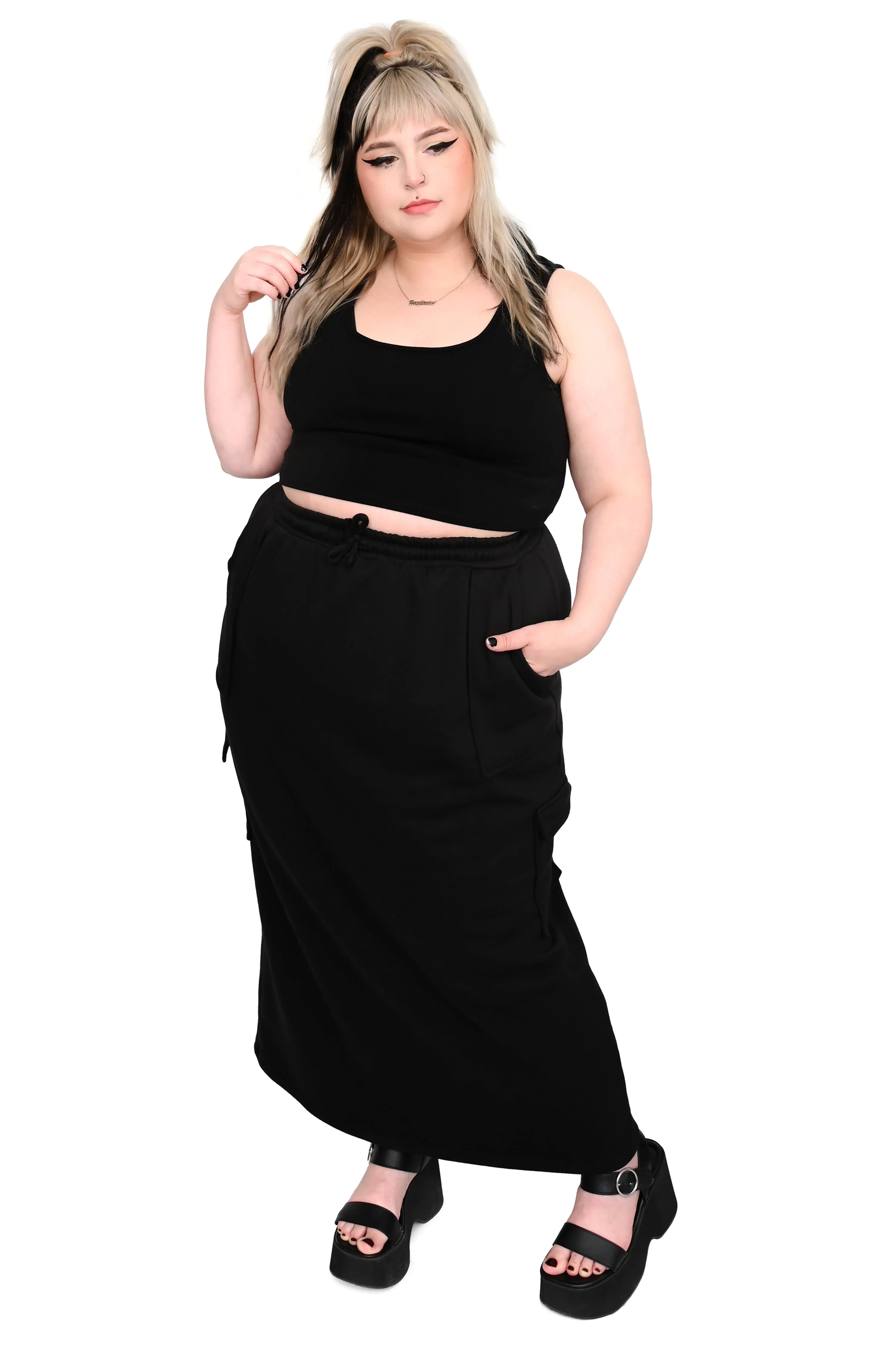SAMPLE Cargo Maxi Skirt - FINAL SALE - XS/Small/L/3XL left!
