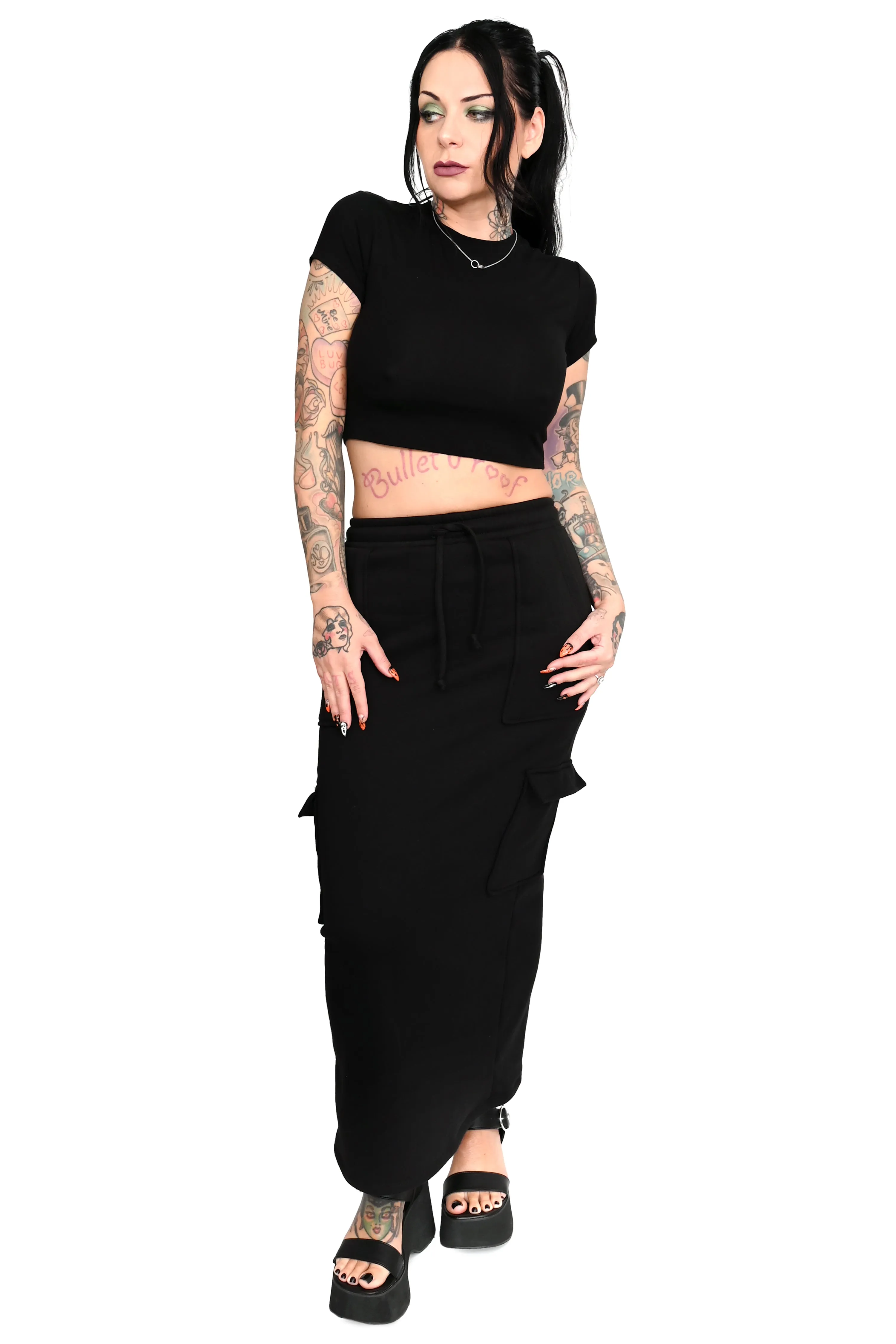 SAMPLE Cargo Maxi Skirt - FINAL SALE - XS/Small/L/3XL left!