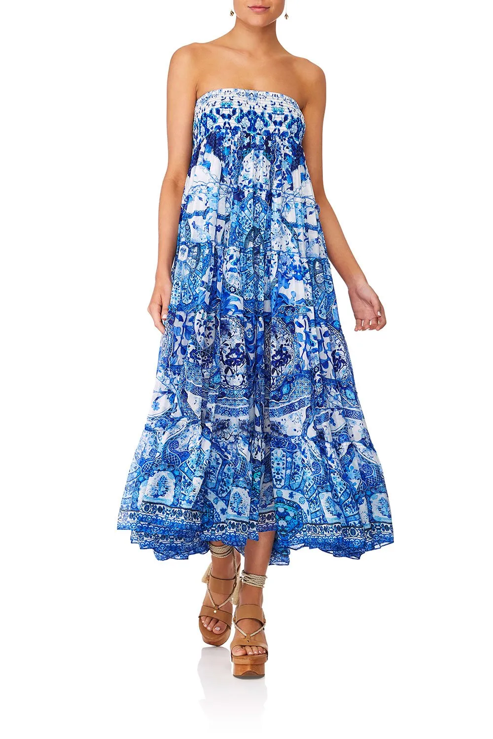 SHEER TIERED MAXI SKIRT ETERNITY'S EMPIRE
