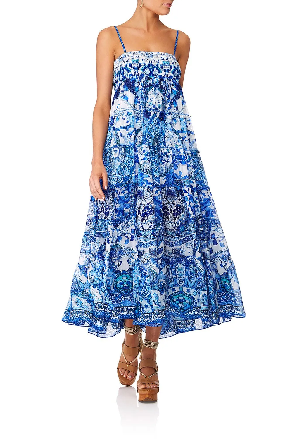 SHEER TIERED MAXI SKIRT ETERNITY'S EMPIRE