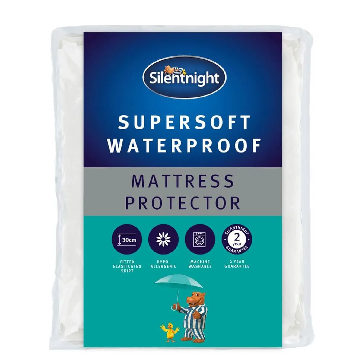 Silentnight Fitted Supersoft Waterproof Mattress Protector