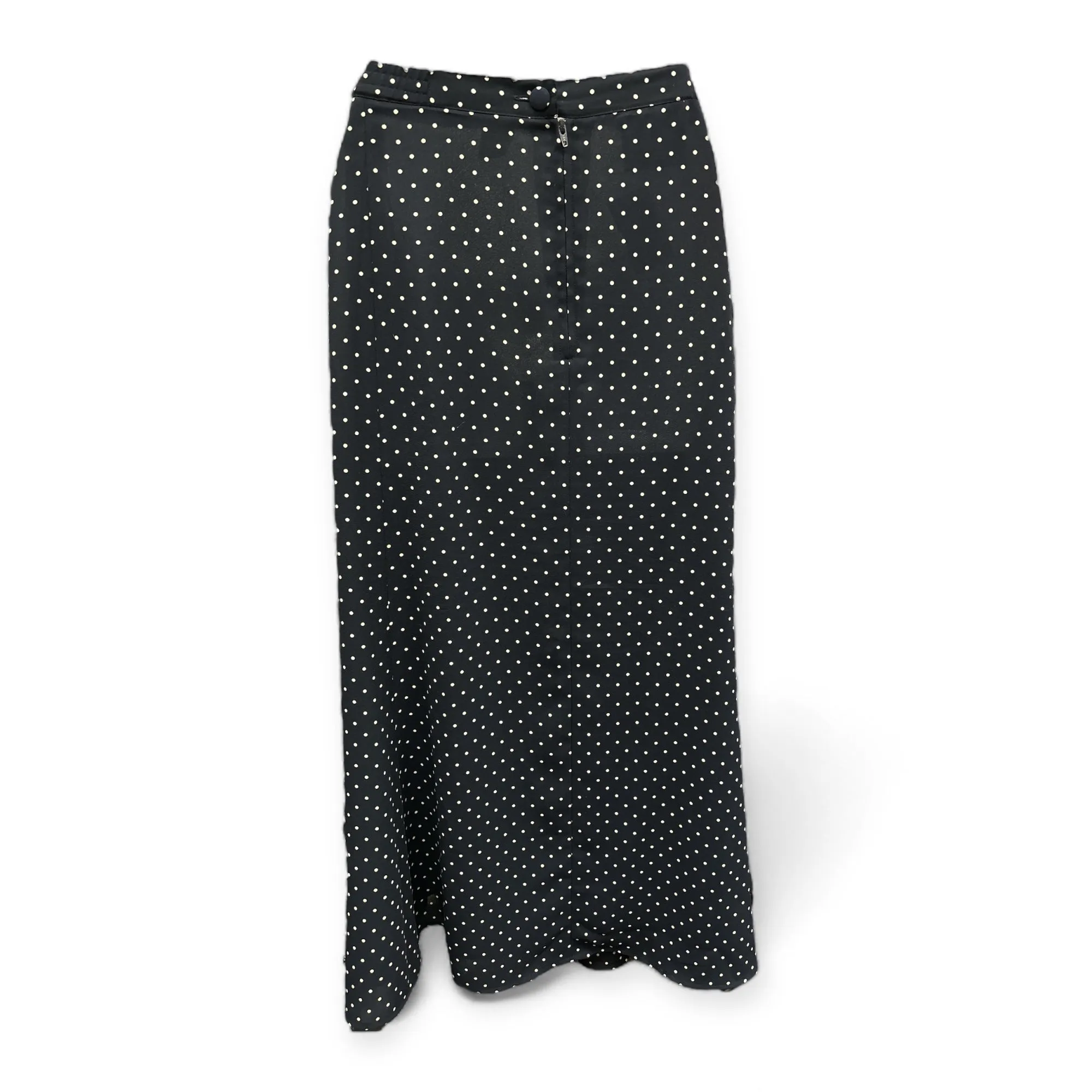 Skirt Maxi By Clothes Mentor In Polkadot Pattern, Size: 16