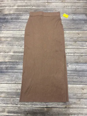 Skirt Maxi By Cmf In Brown, Size: M