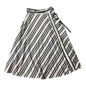 Skirt Maxi By Dkny In Blue & White, Size: 8
