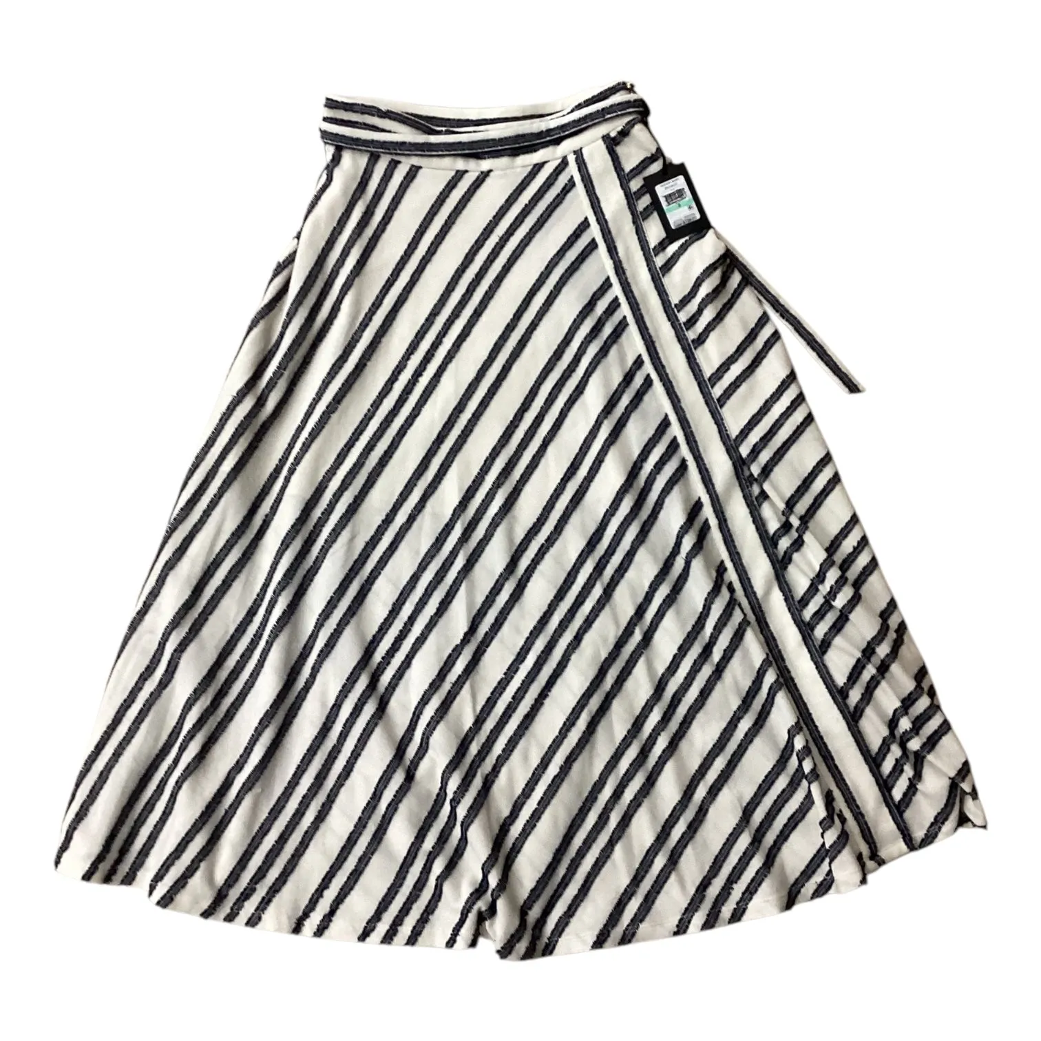 Skirt Maxi By Dkny In Blue & White, Size: 8