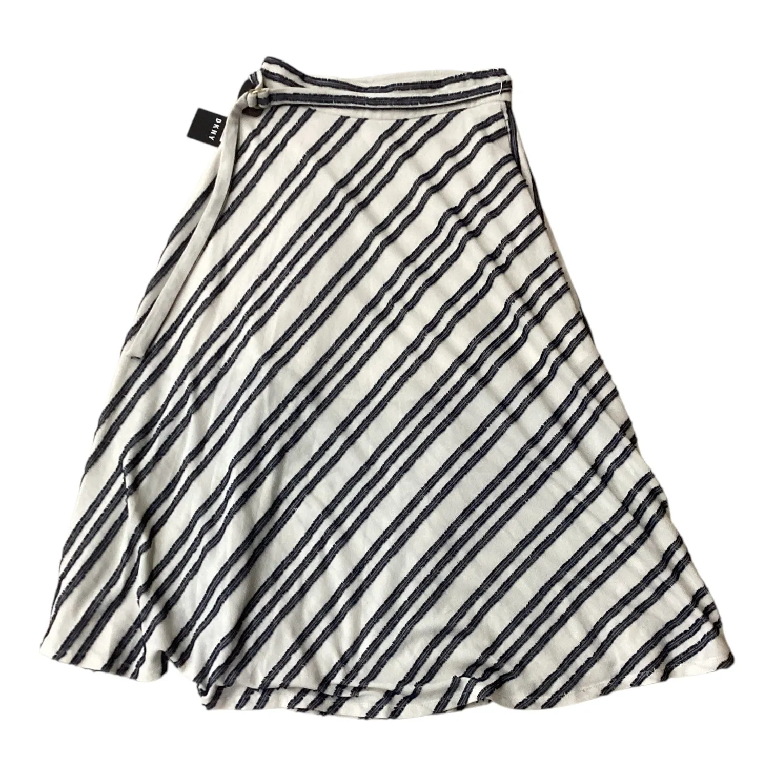 Skirt Maxi By Dkny In Blue & White, Size: 8