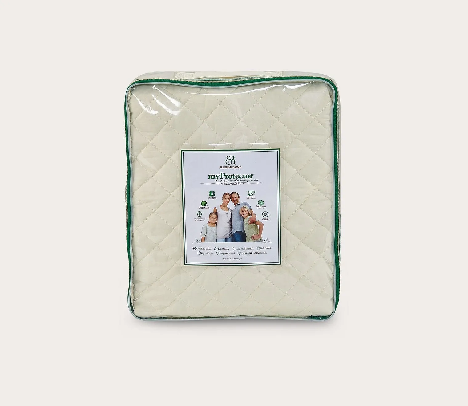 Sleep & Beyond myProtector® Crib Mattress Protector