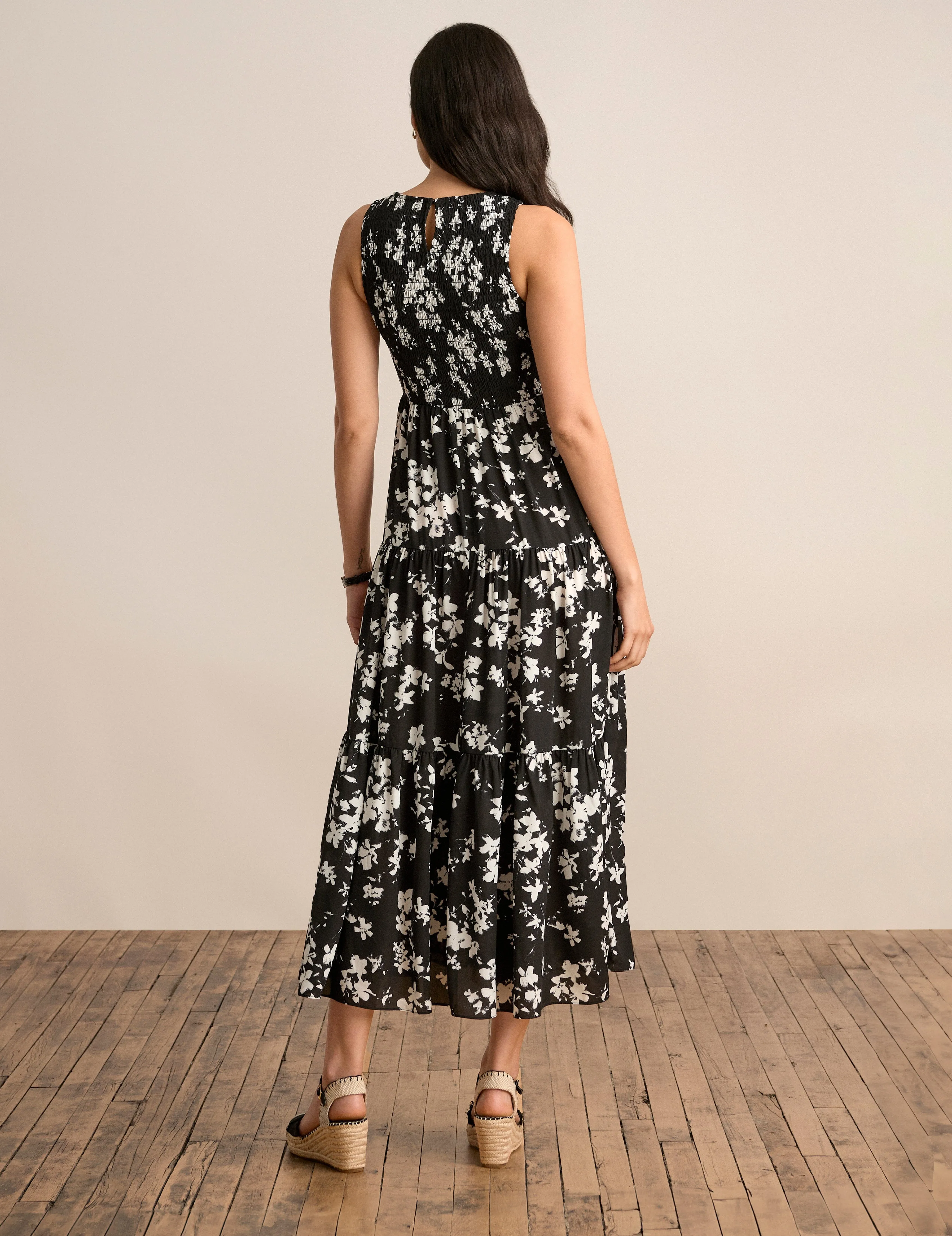 Smocked Bodice Maxi Dress - Sale