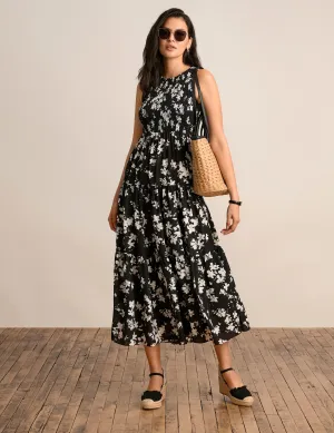 Smocked Bodice Maxi Dress - Sale