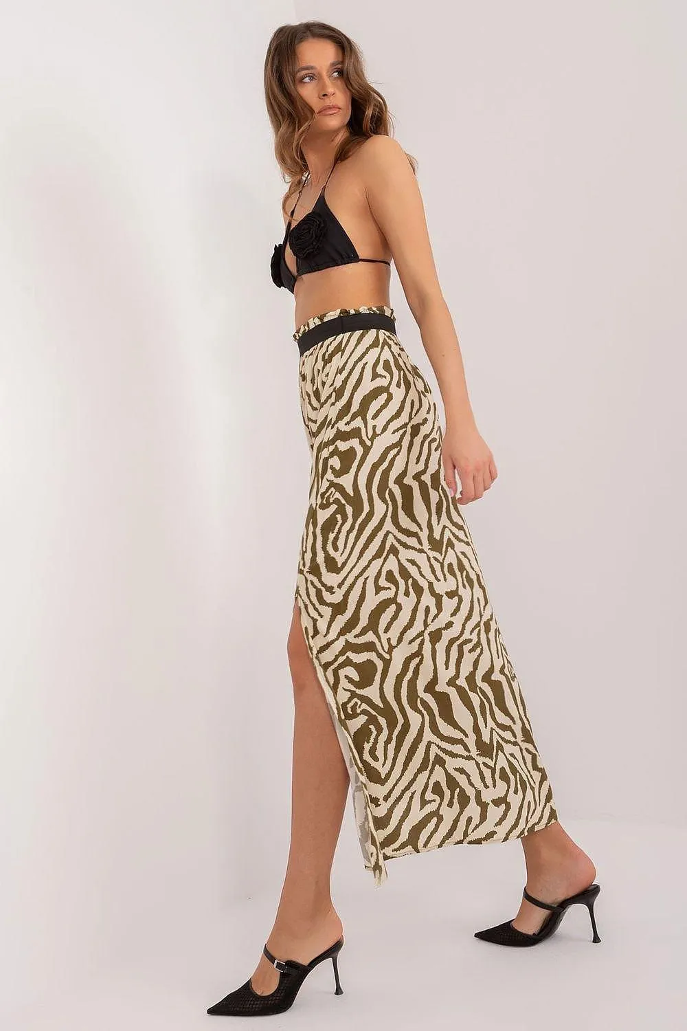Sublevel stylish long skirt