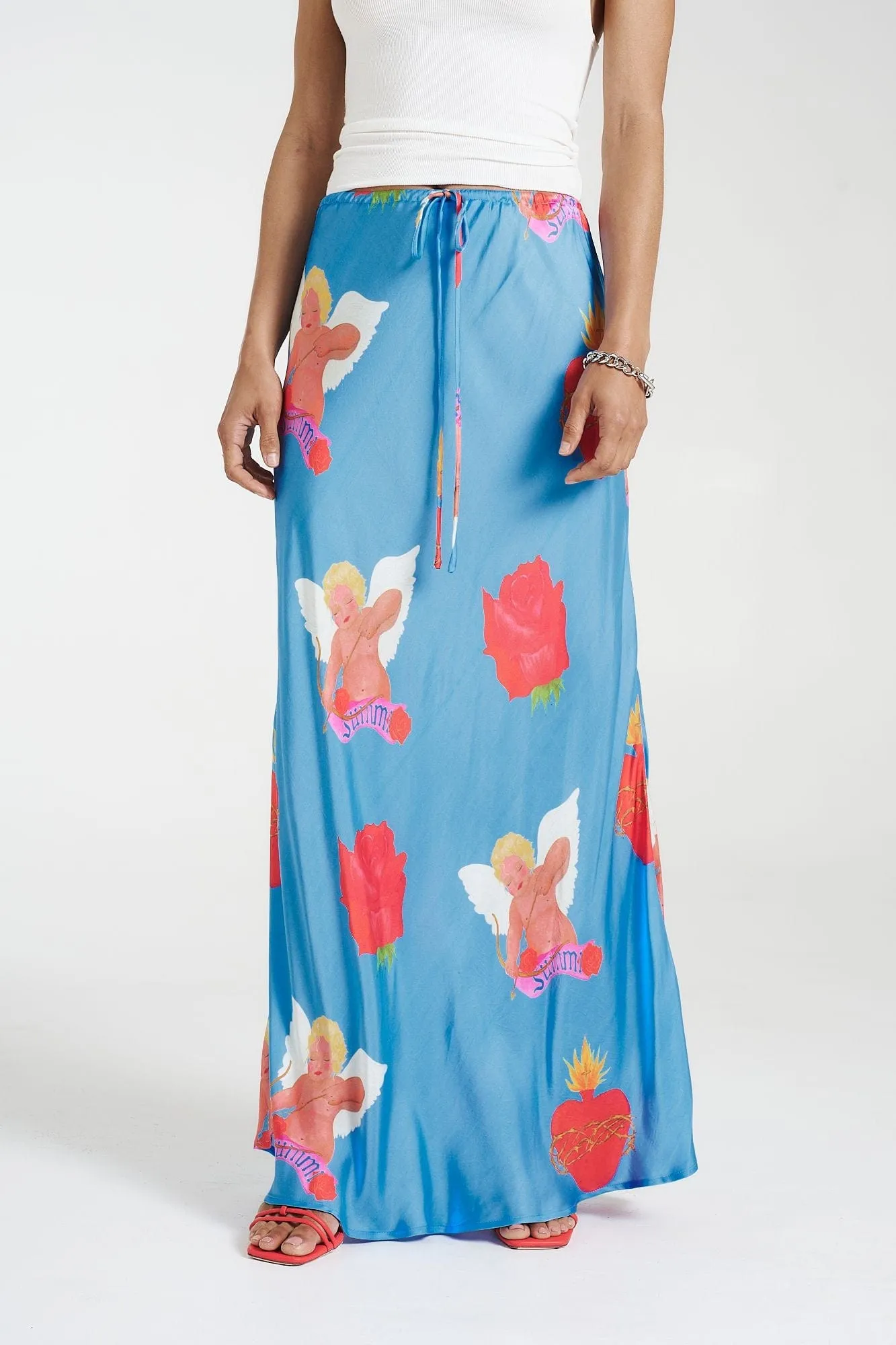 Summi Summi | Maxi Bias Skirt - Capulet