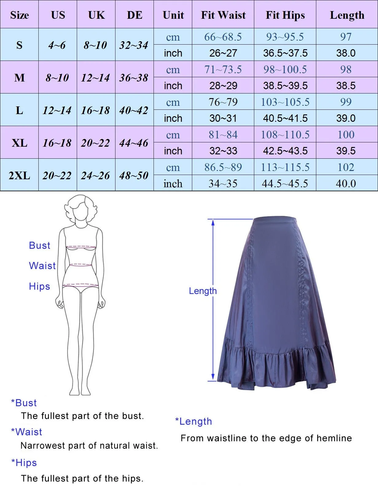 Sweet Sally Bar Maid Skirt