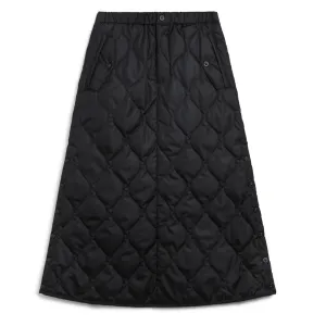 Taion Womens Military Down Skirt Black