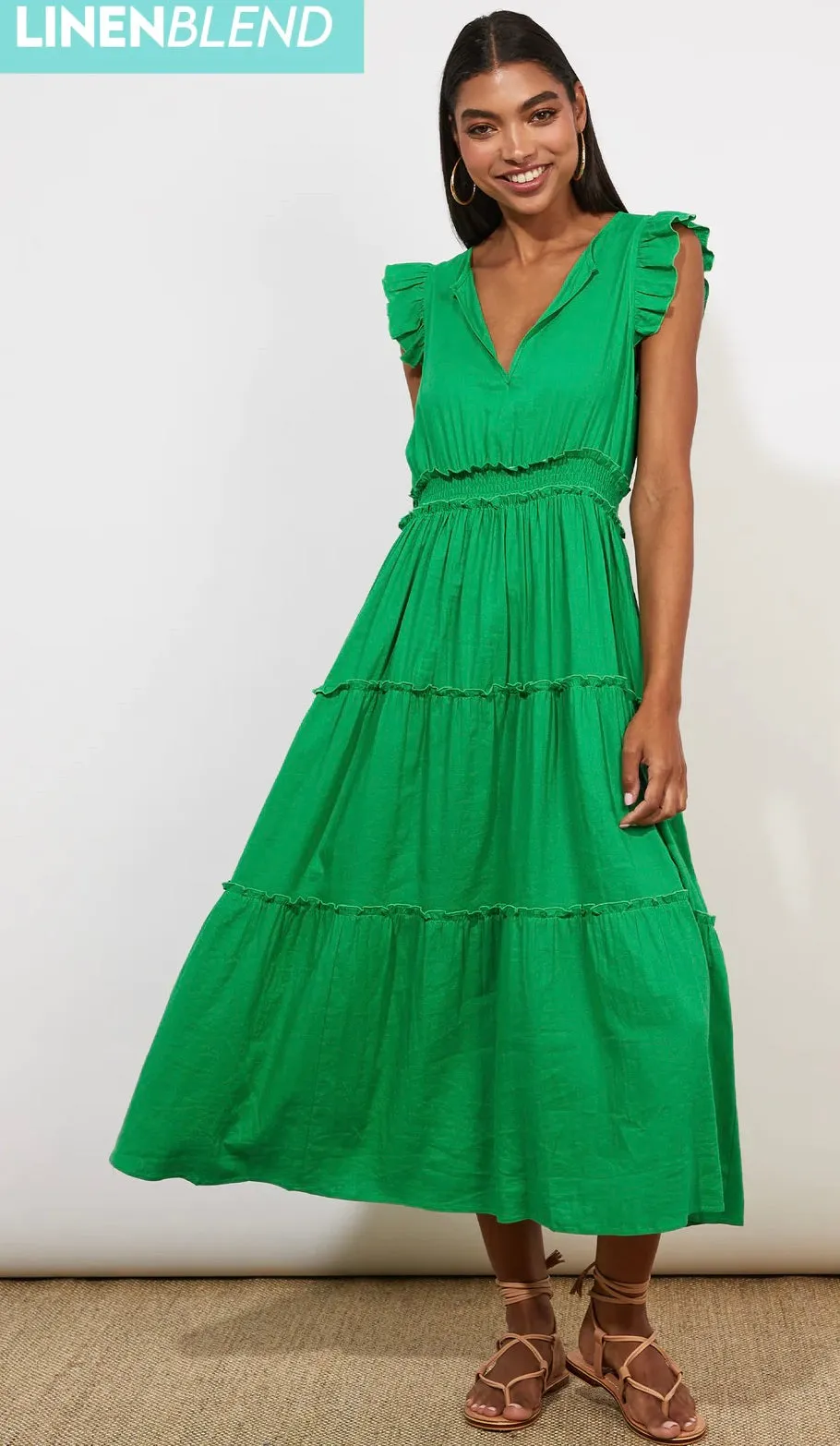 Tanna Frill Dress Paradise
