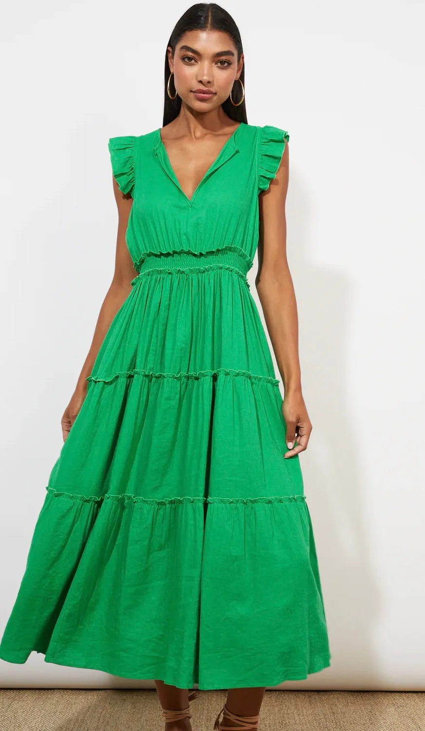 Tanna Frill Dress Paradise
