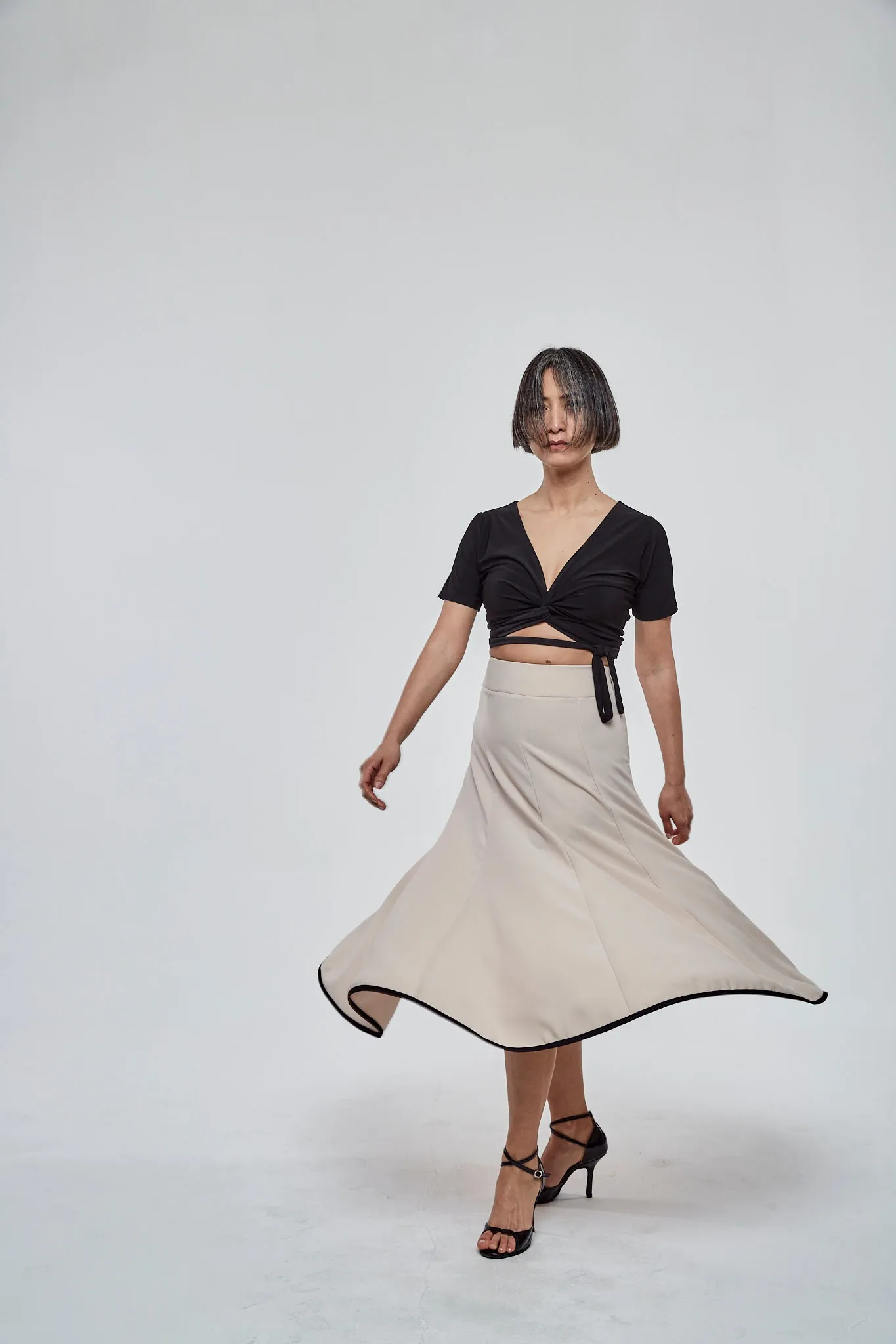 Touchline Tango Skirt / Flared Skirt TRIMMED Series