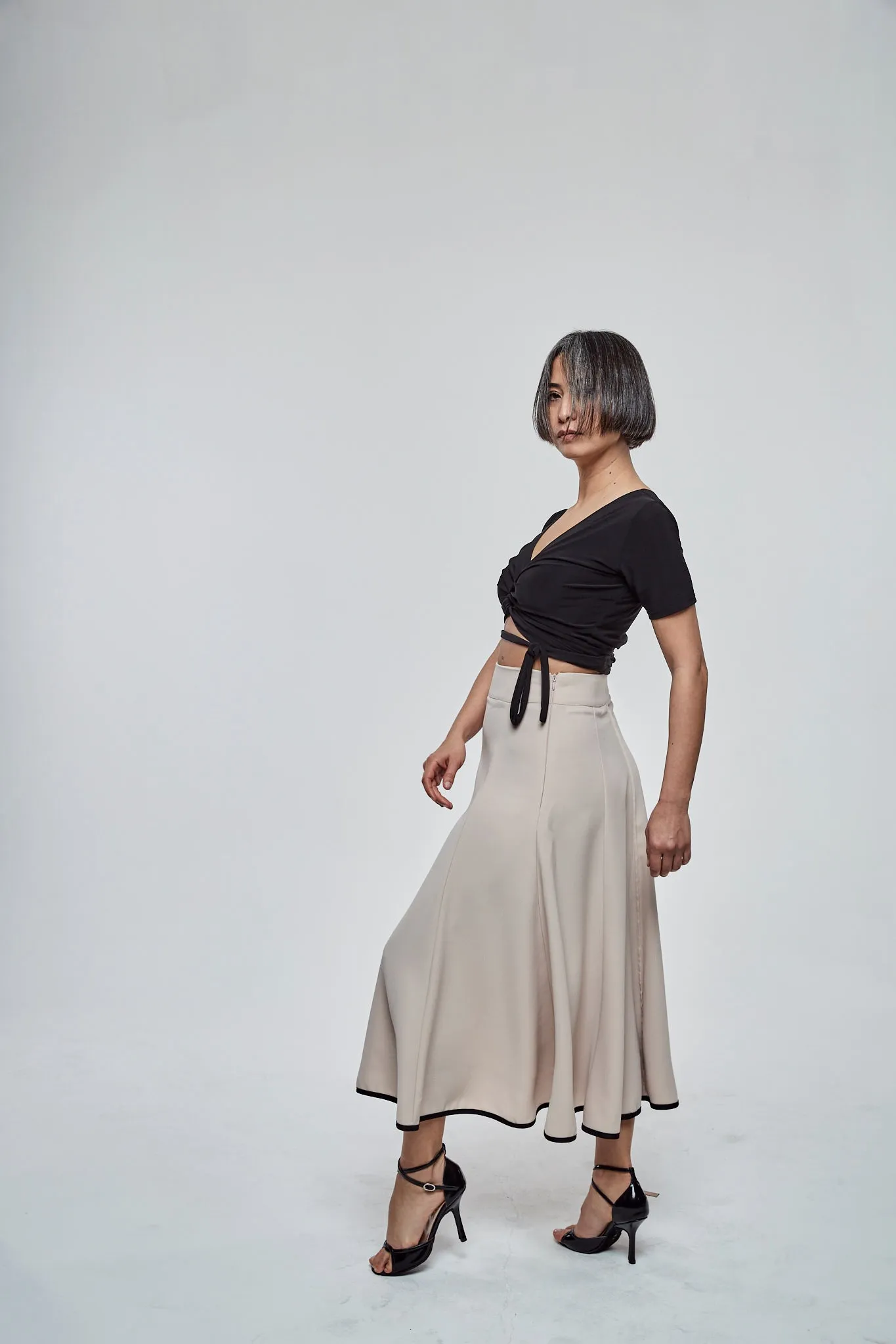 Touchline Tango Skirt / Flared Skirt TRIMMED Series