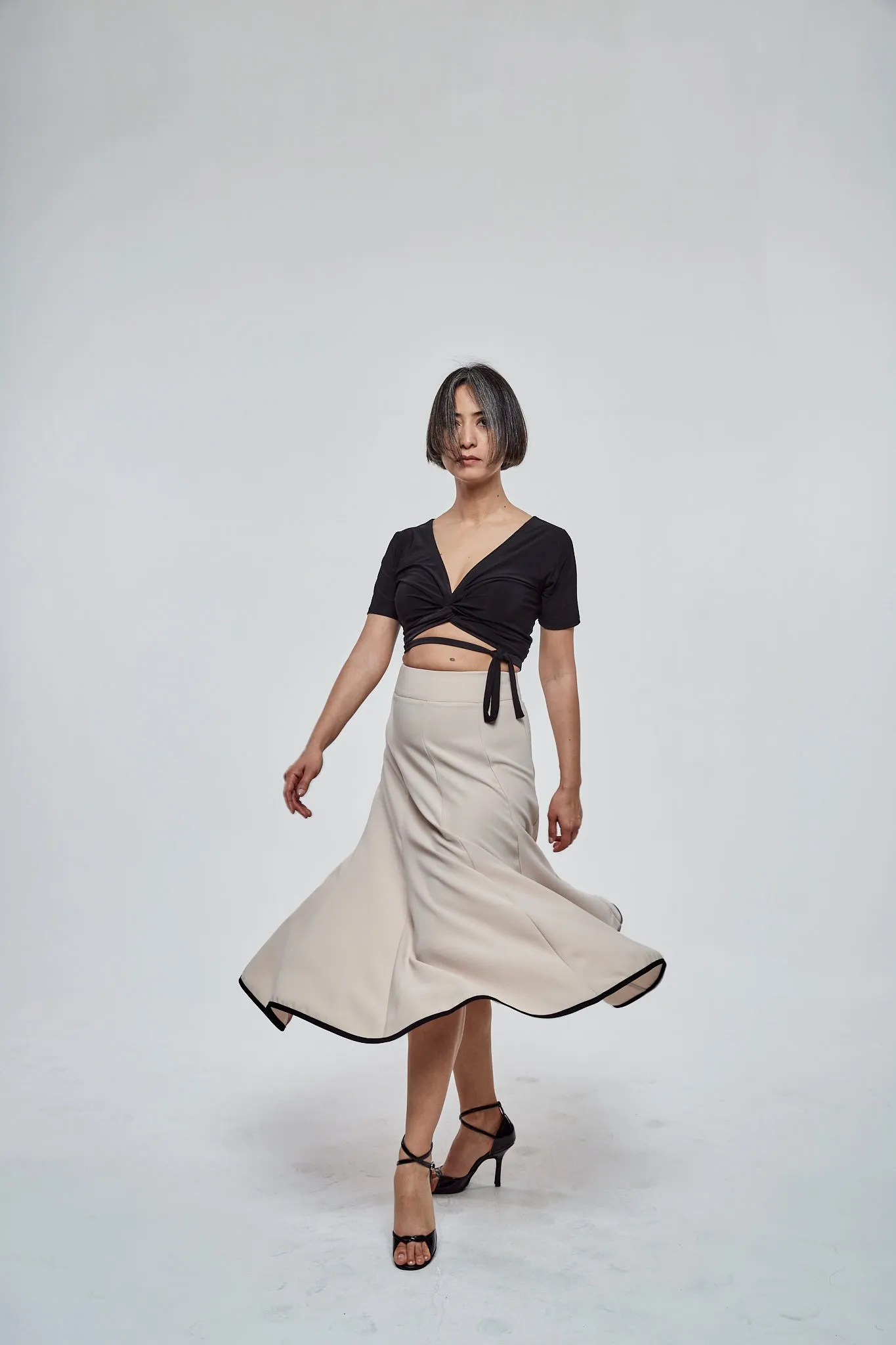 Touchline Tango Skirt / Flared Skirt TRIMMED Series