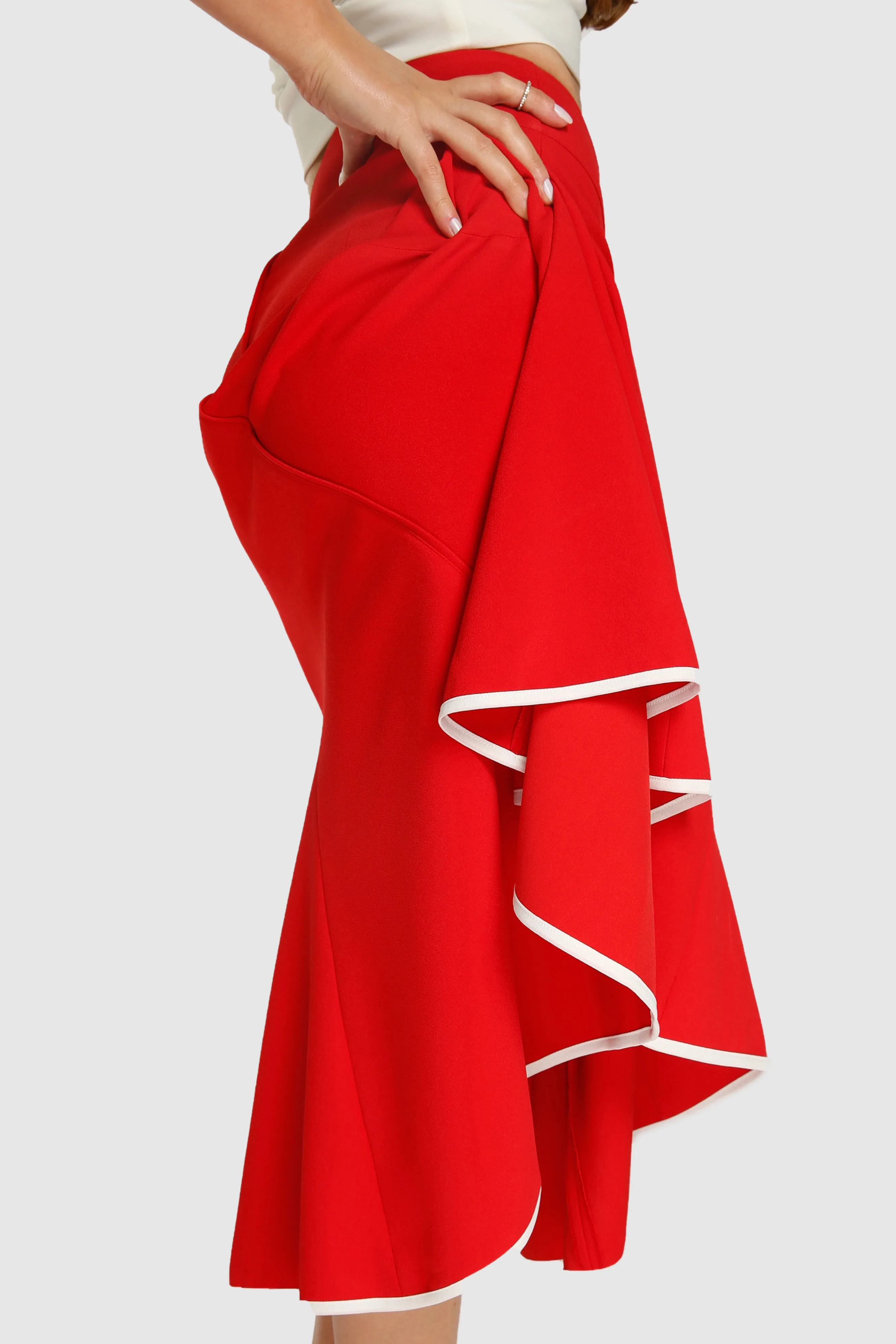 Touchline Tango Skirt / Flared Skirt TRIMMED Series