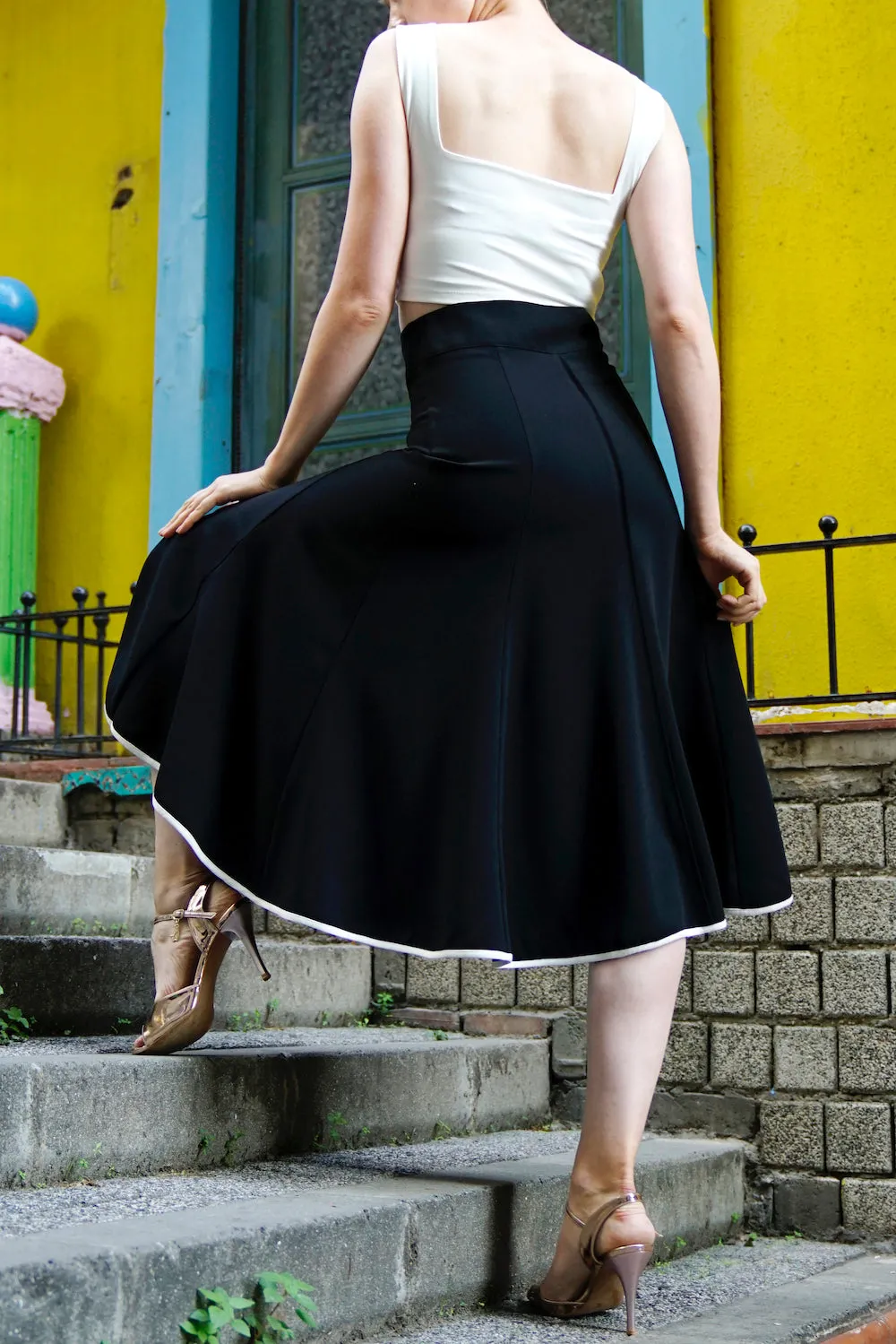 Touchline Tango Skirt / Flared Skirt TRIMMED Series