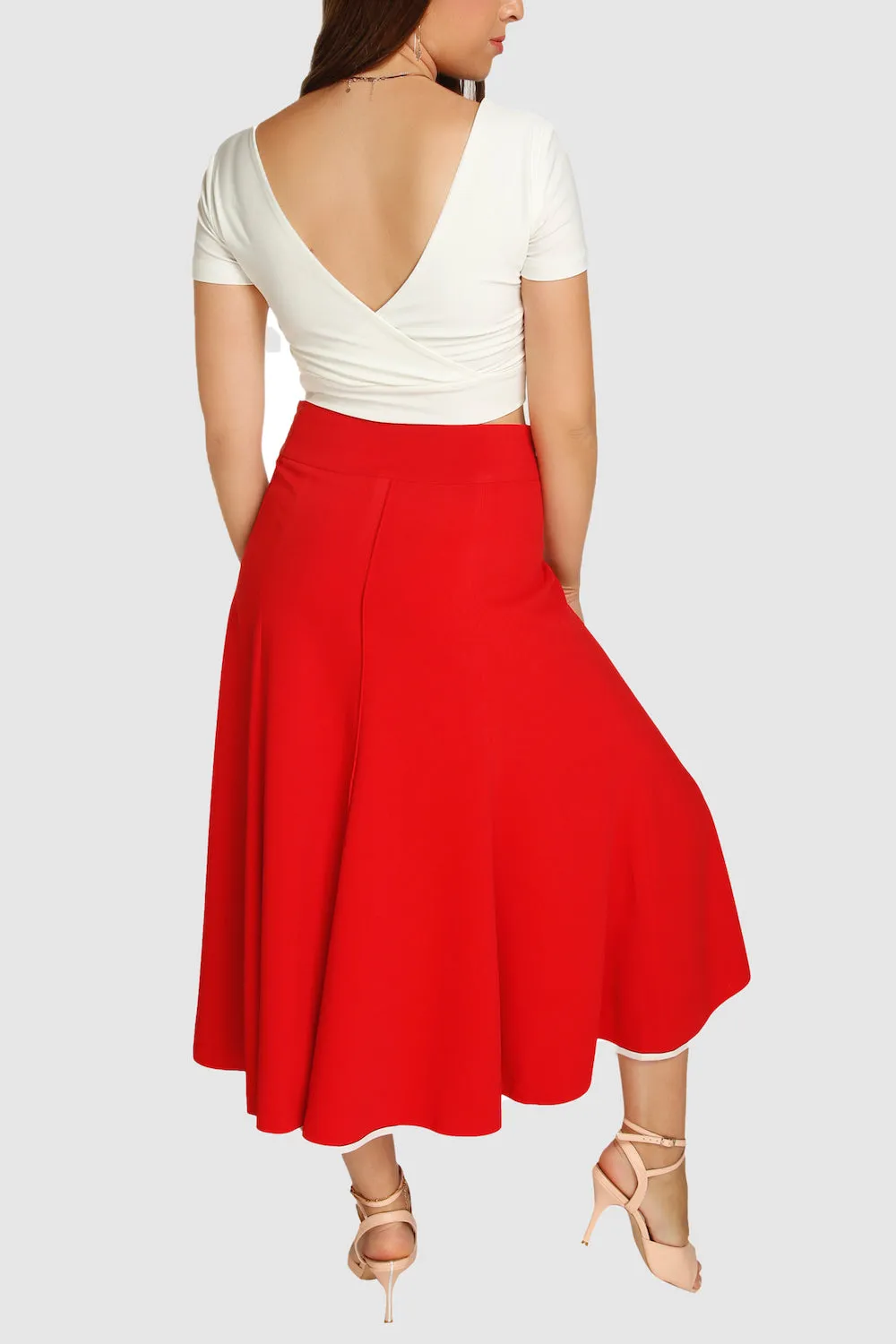 Touchline Tango Skirt / Flared Skirt TRIMMED Series