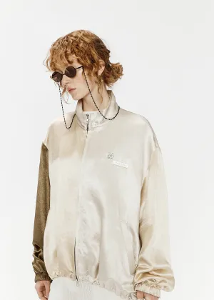 Track Jacket - Satin Drape (Vanilla)