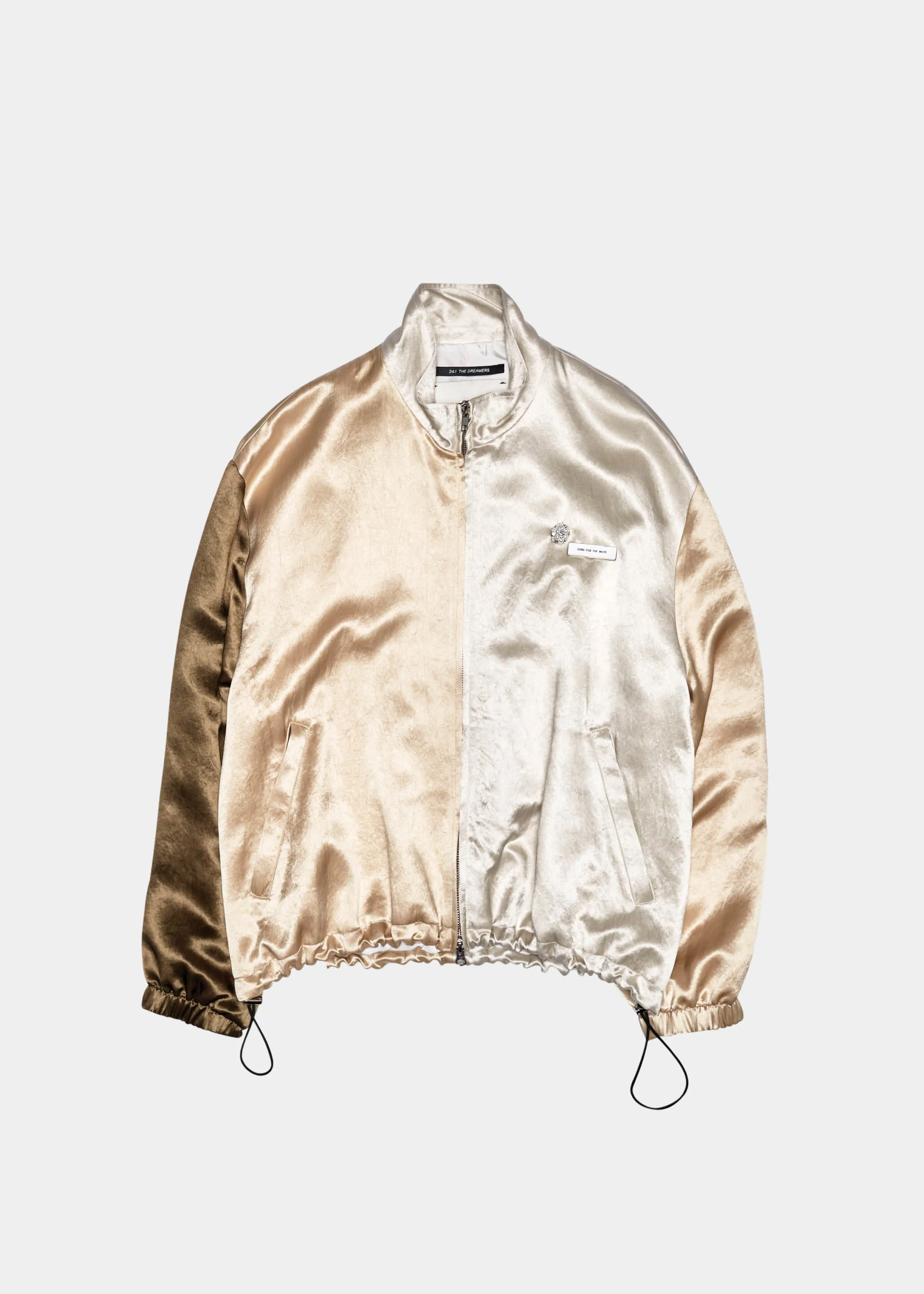 Track Jacket - Satin Drape (Vanilla)
