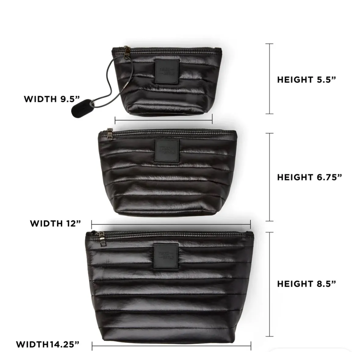 Travel Trio Organizational Pouch Set