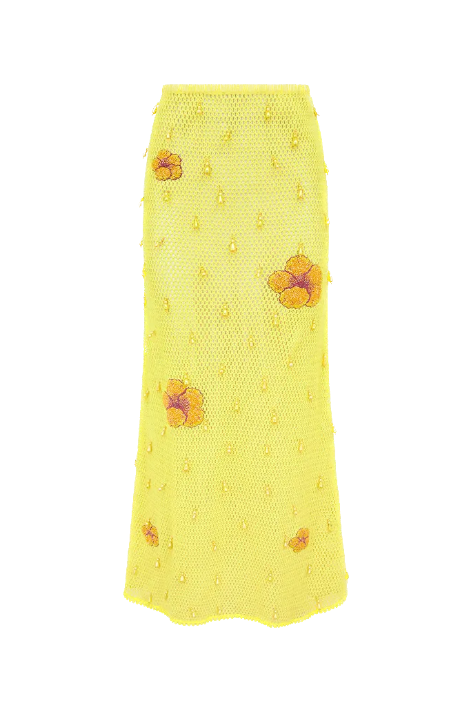 Treasure Hibiscus Maxi Skirt