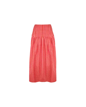 TRULLI SKIRT RED TARTAN