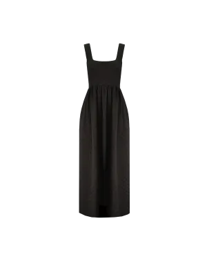 TULIP MAXI DRESS BLACK
