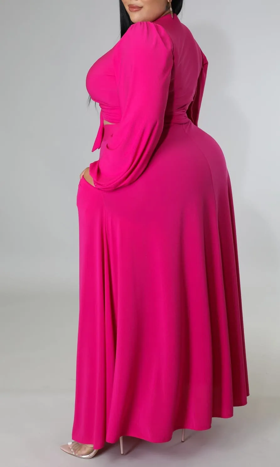Two Piece Maxi (Curvy)