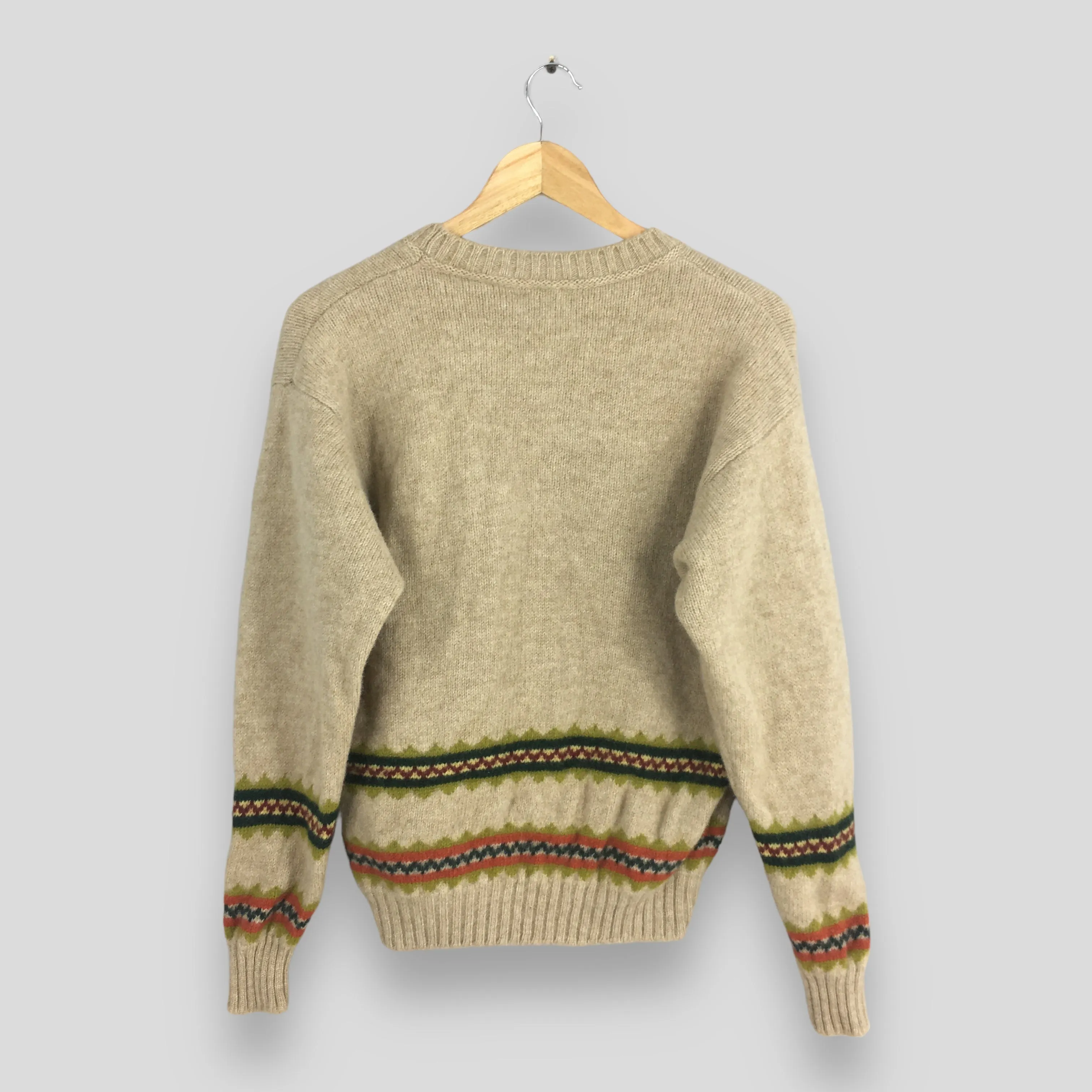 United Colors Of Benetton Multicolor Knit Crewneck Small
