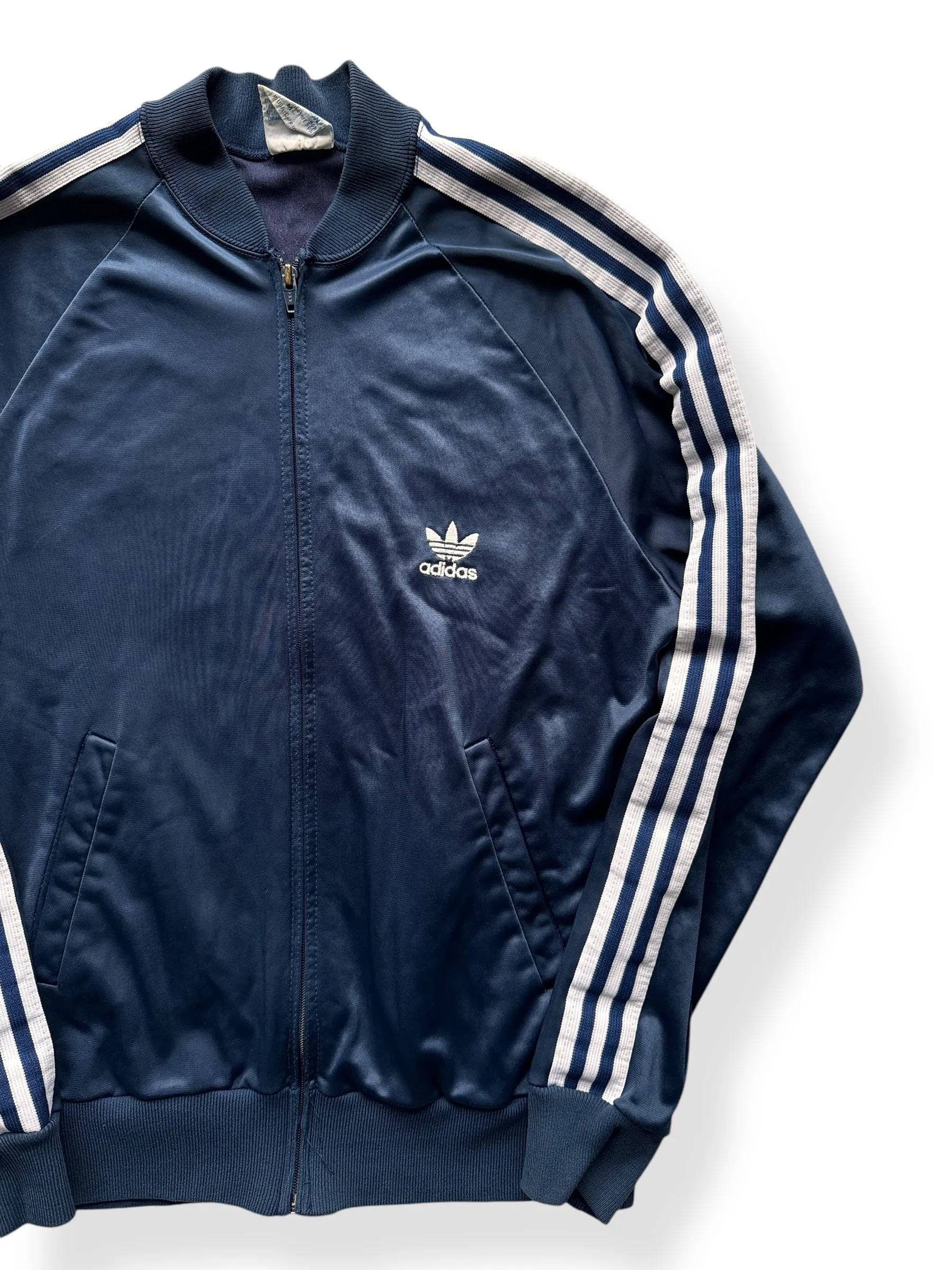 Vintage 80s Era Adidas Track Top SZ M