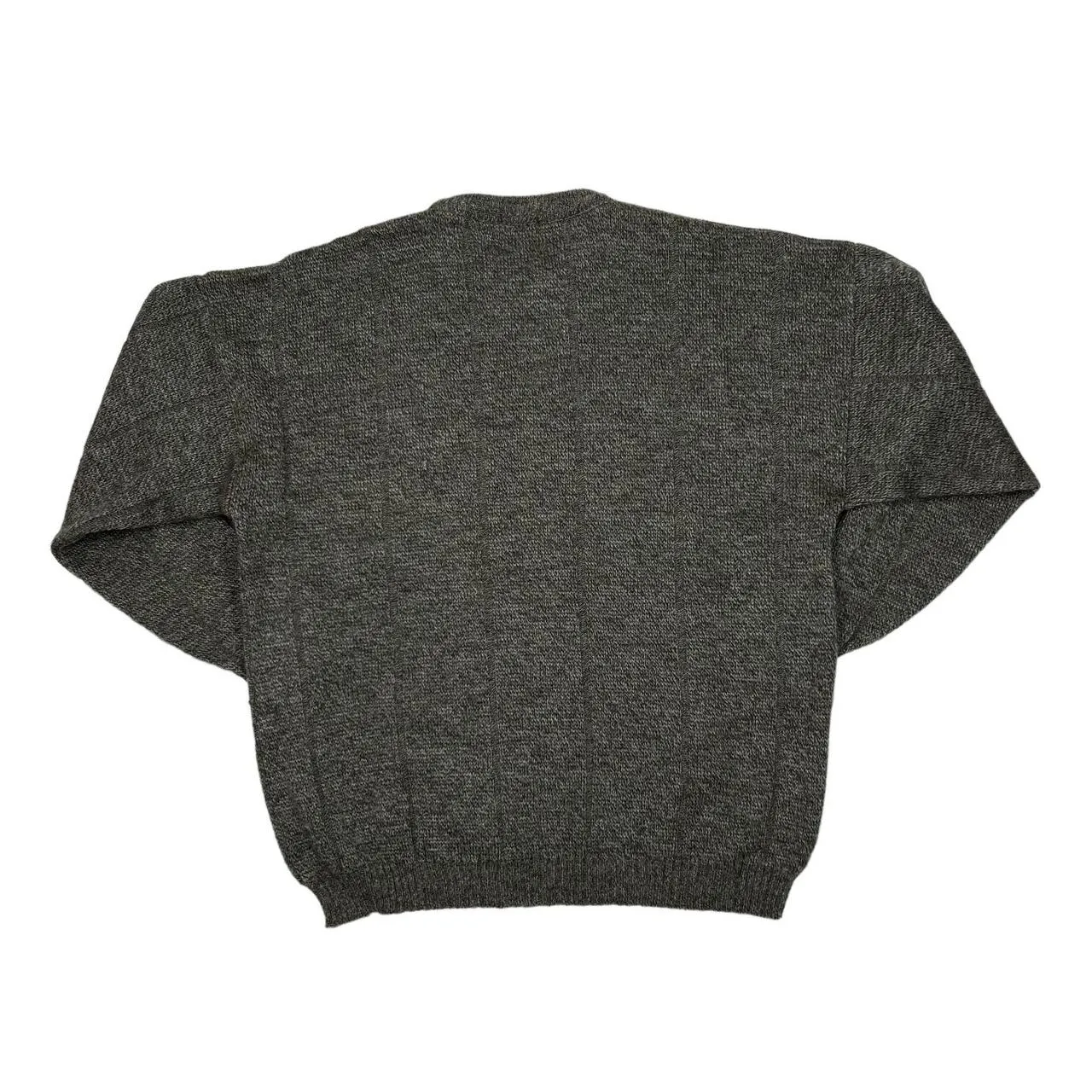 Vintage 90’s 1880 CLUB Patterned Acrylic Wool Knit Crewneck Sweater Jumper