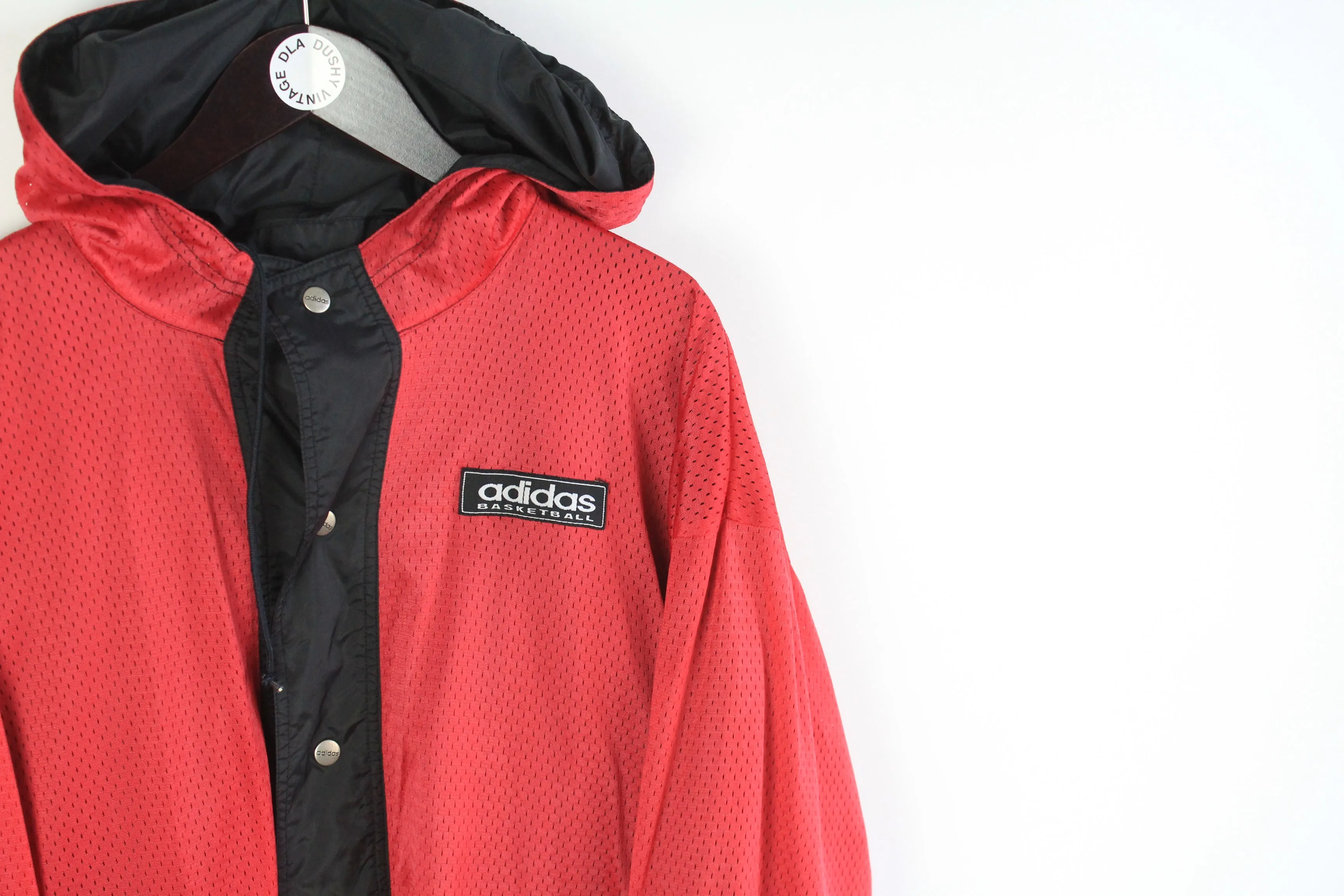 Vintage Adidas Basketball Double Sided Track Jacket Medium / Large