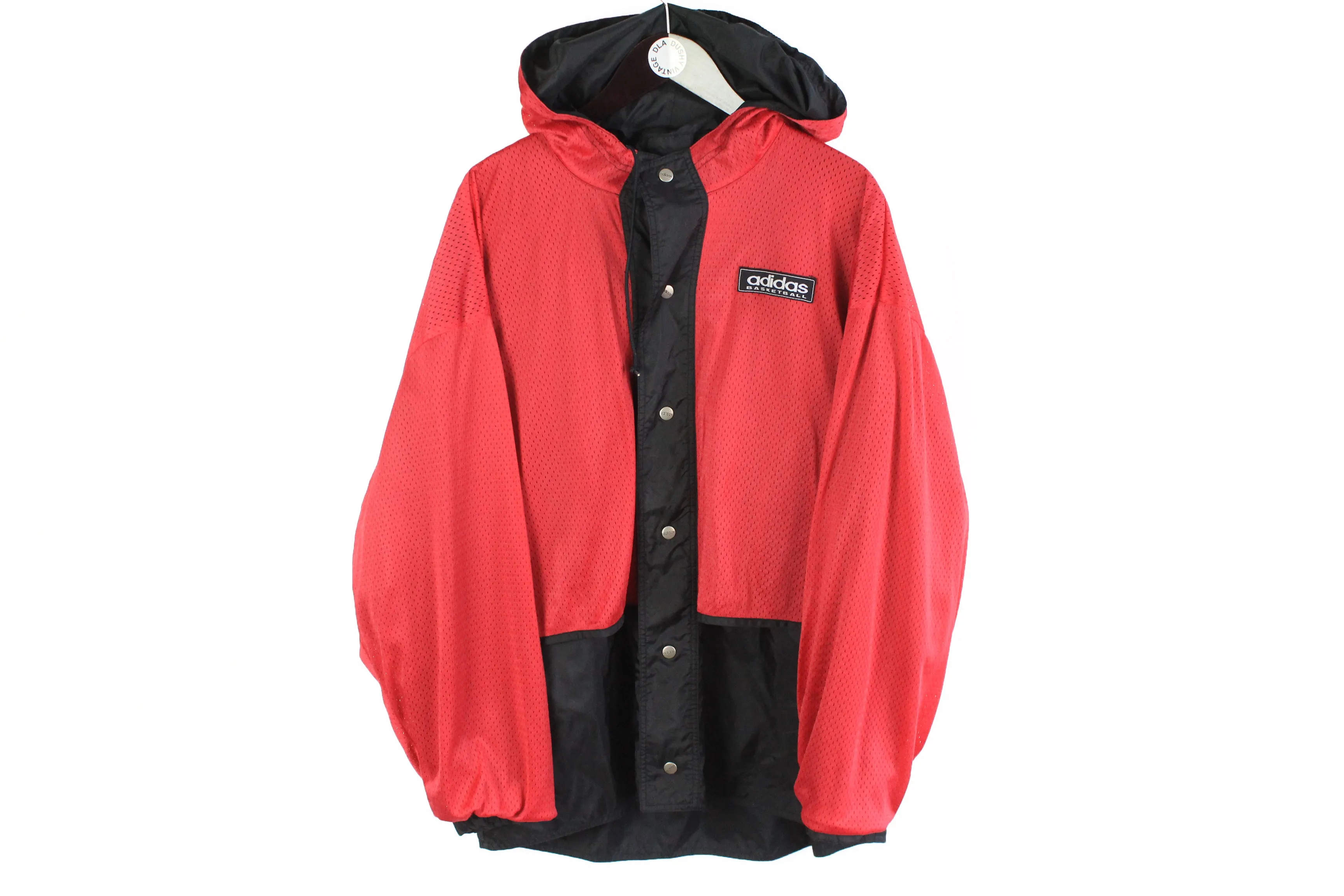 Vintage Adidas Basketball Double Sided Track Jacket Medium / Large
