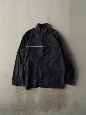 Vintage Y2K Black Nike Track Jacket (M)