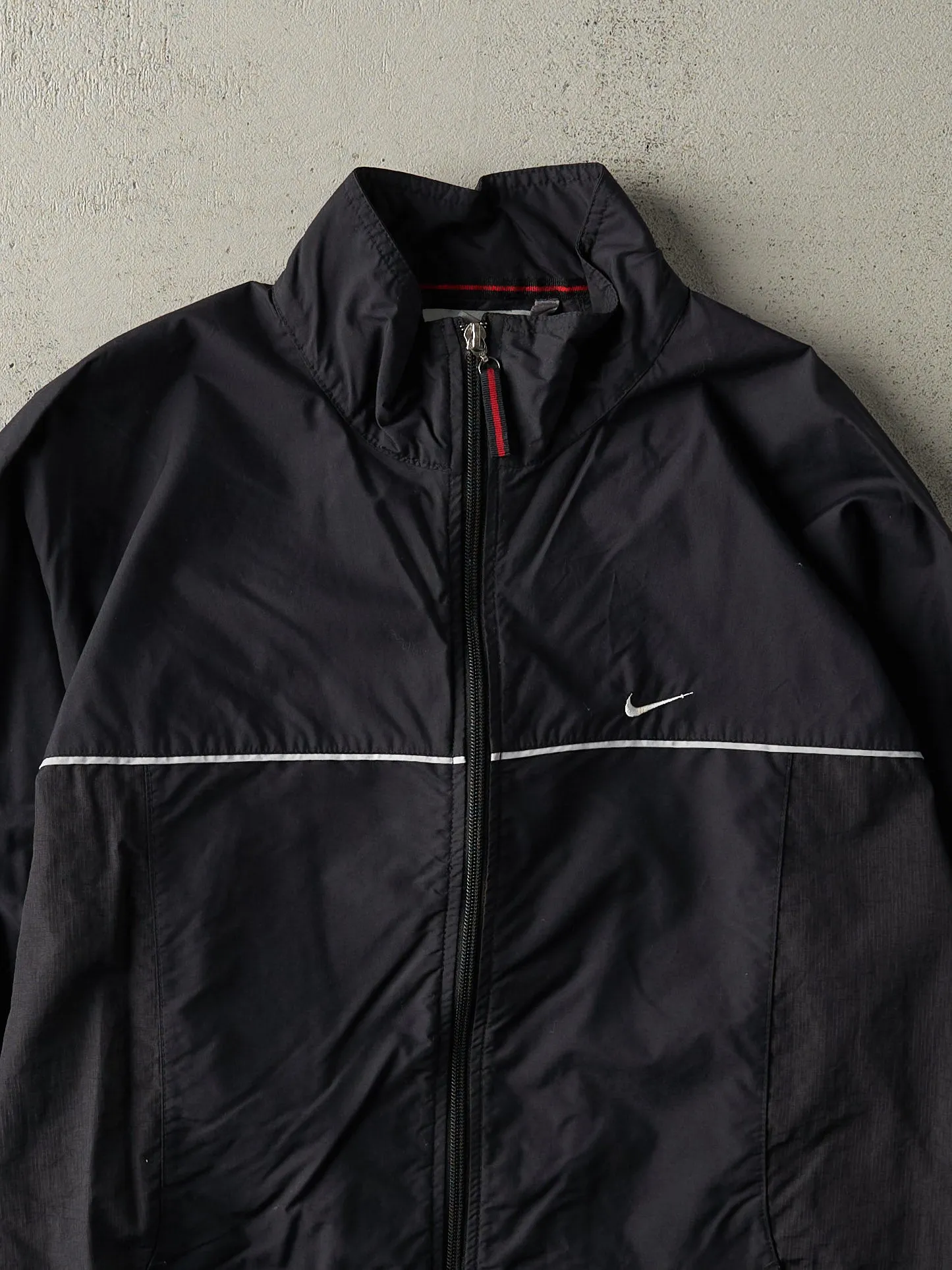 Vintage Y2K Black Nike Track Jacket (M)