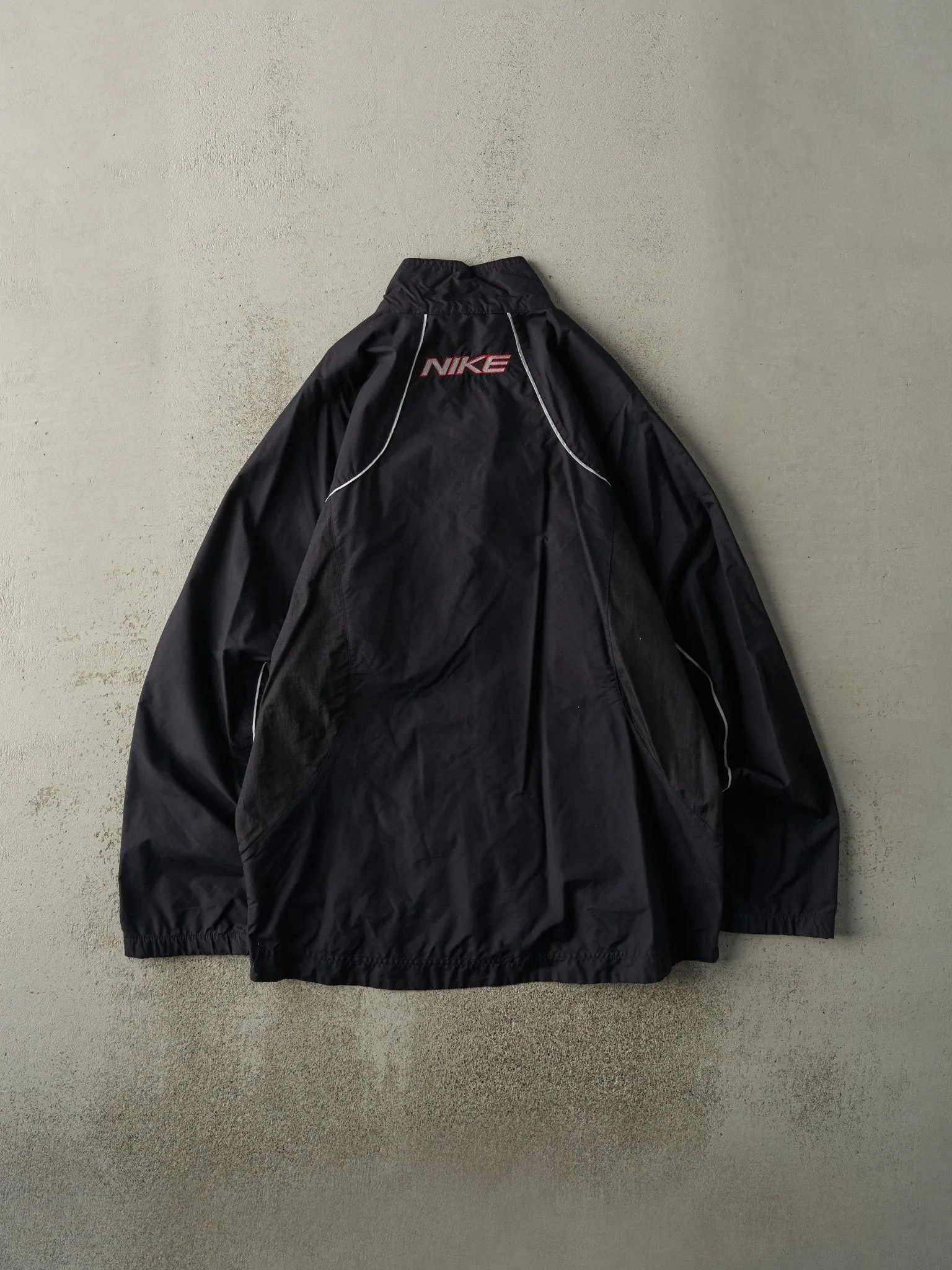 Vintage Y2K Black Nike Track Jacket (M)