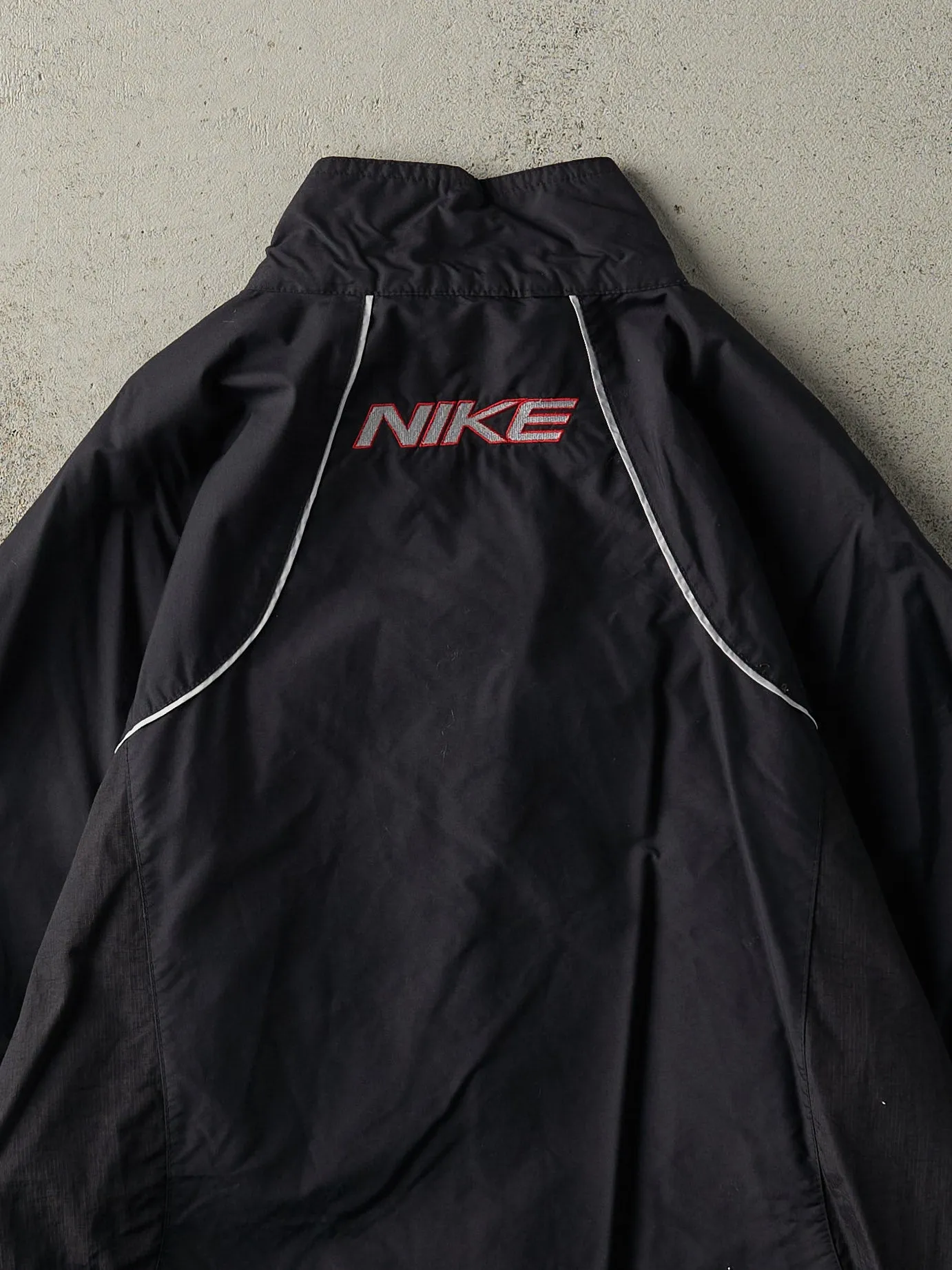 Vintage Y2K Black Nike Track Jacket (M)