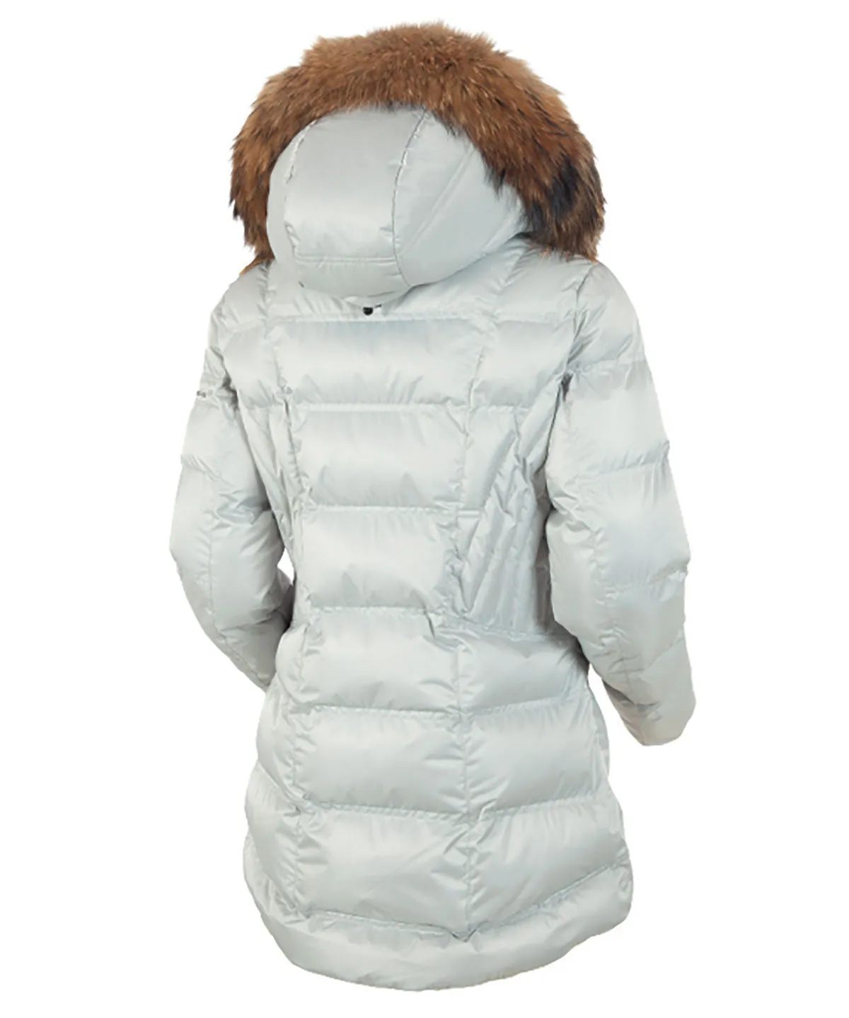 Women's Nikki Quilted Jacket with Removable Fur Ruff